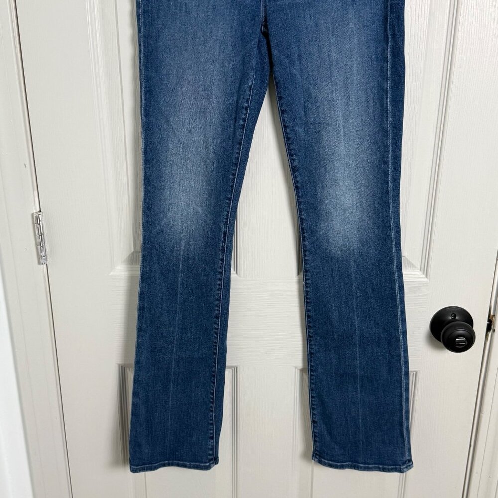 MOTHER Women's Straight Leg Jeans - Dark Blue - Picture 7 of 16